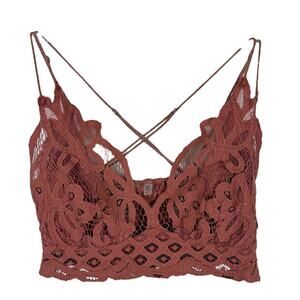 Free People Orange Adella Bralette M